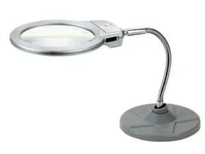 Lupa de birou brat flexibil lumina LED 3x AAA 2-5X ZD-126-1