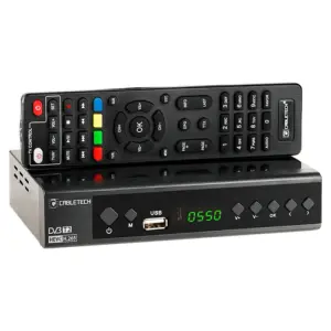 Tuner DIGITAL Terestru DVB-T2 /DVB-T /DVB-C CABLETECH URZ0336C