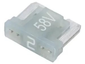 Siguranta 2A 58VDC auto 11mm aliaj de staniu ESKA 341720-58V