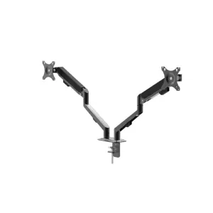 Suport pentru monitor /TV cu brat dublu telescopic atasabil de blat Delight 39684