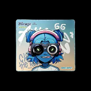 Mouse PAD A4TECH BP-45W Nyx Mirage gaming Bloody cauciuc si material textil 454x400x5mm imagine