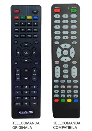 Telecomanda inlocuitoare compatibila pentru reciever Redline (486)