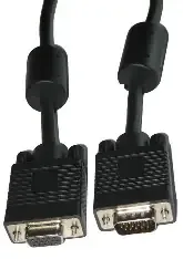 Cablu SVGA prelungitor mama-tata 1.5m dublu ecranat Cabletech KPO3711-1.5