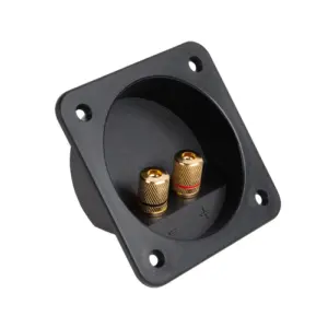 Conector boxa 2 banane aurii