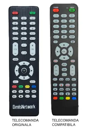 Telecomanda inlocuitoare compatibila TV DenisNetwork 7.0 (567-4)