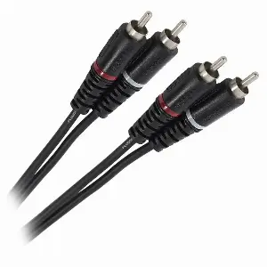 Cablu audio Professional 2x RCA tata - 2x RCA tata 6m PLUGGER PLU CABB RM0RM0 6M00 EAS