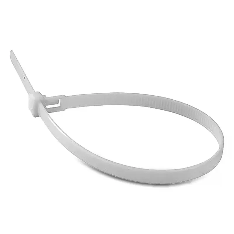 Set fasete prindere 4.5mm 15cm 100buc alb V-TAC SKU-11171