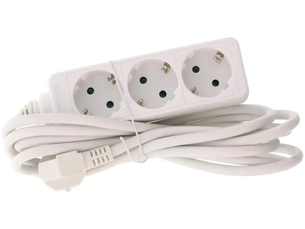 Prelungitor 3 prize 10m 16A 3500W cablu 3xG1.5mmp Well EXTS-3S10M-WL