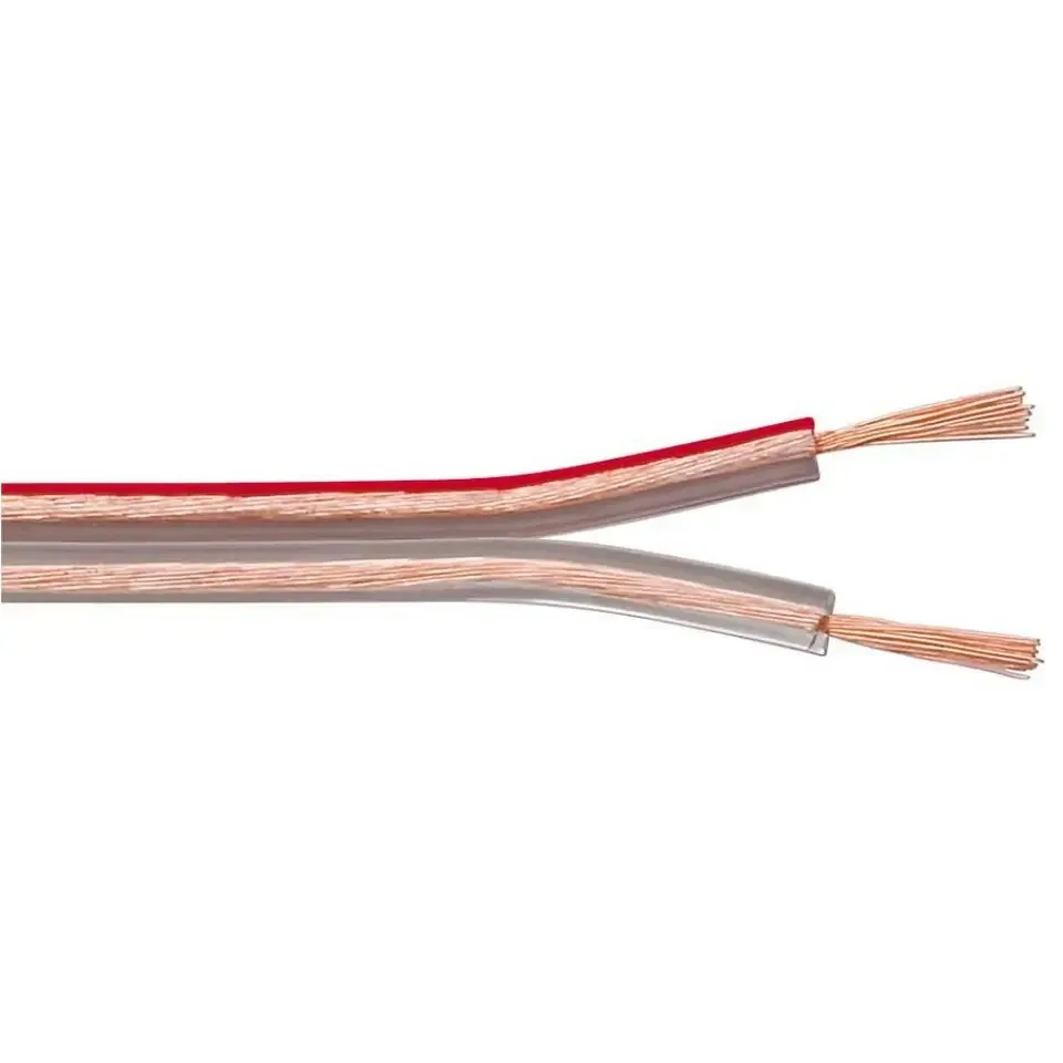 Cablu difuzor Professional 20m 2x1.50 mm cupru transparent Cabletech KAB0565-20