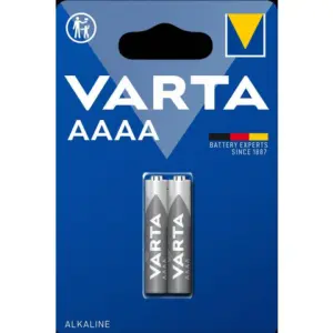 Baterii alcaline Varta AAAA 1.5V 4061 LR61 LR8D425 2buc 8.3x41.5mm