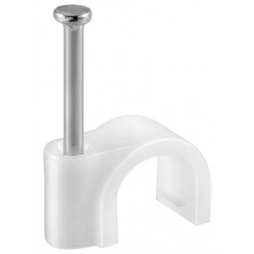 Cleme plastic fixare cablu 6mm fixPoint