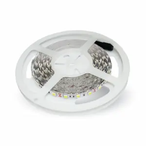 Banda LED SMD5050 24V 3000K alb cald 60LED/m 10W/m 830lm/m IP20 5m V-TAC SKU-212431