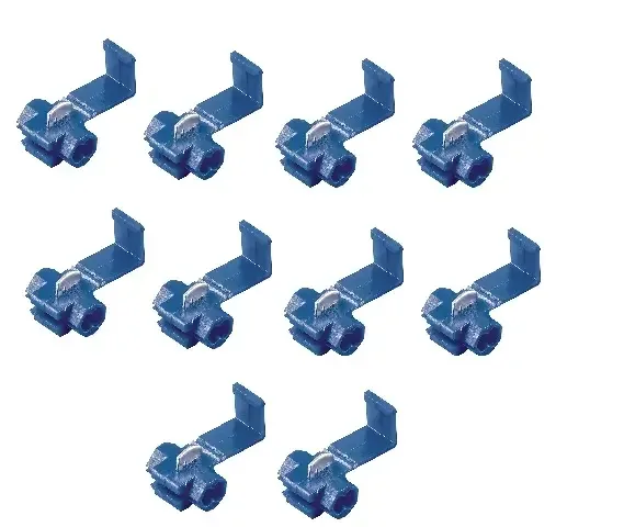 Set 10 conectori rapizi cabluri 1.5-2.5 mm albastru Goobay 17015-10