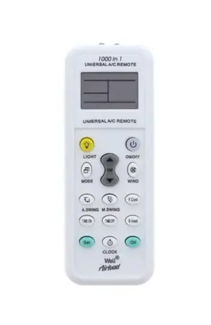 Telecomanda universala pentru aparate de aer conditionat Well RC-AC-AIRLOAD-WL