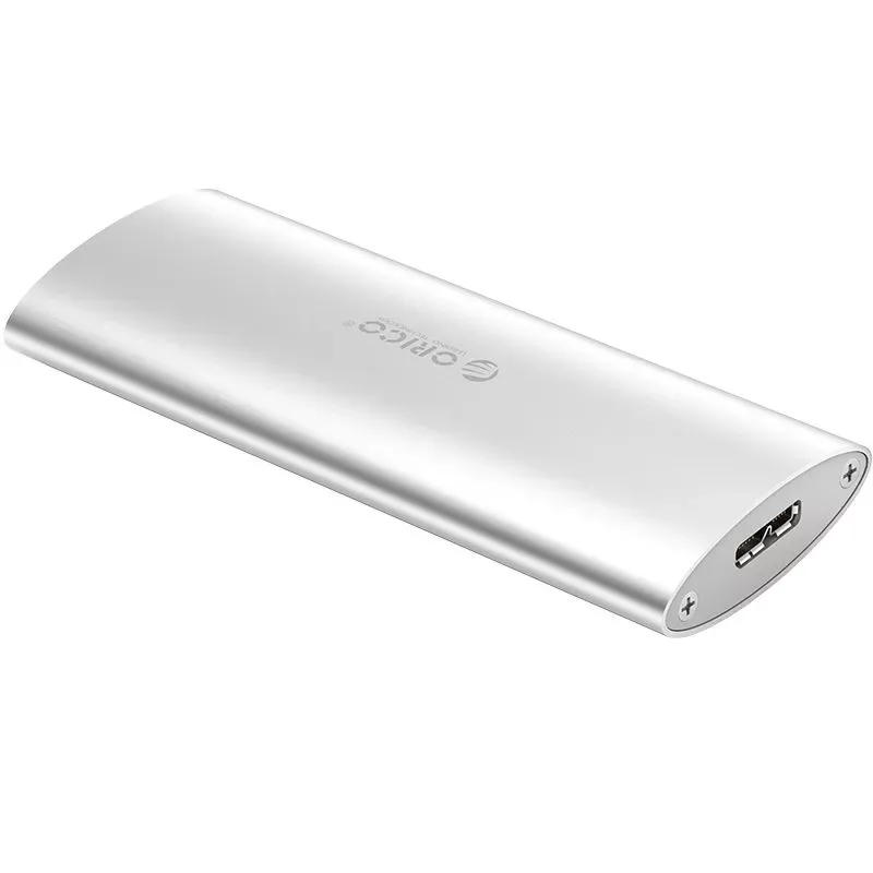 Rack SSD Orico M2D-U3 USB 3.0 M.2 argintiu