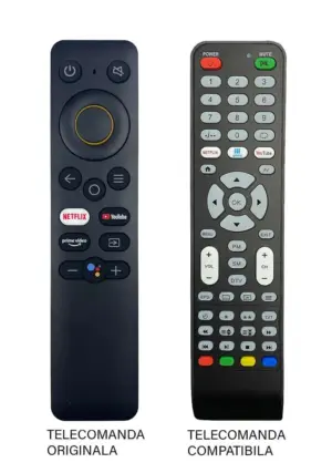 Telecomanda inlocuitoare TV REALME TV STICK 4K - NH500UP compatibil cu originalul (579)