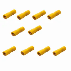 Set 10 papuci auto mama completi izolati 4.0-6.0mm2 /0.8x6.35mm galbeni Mutlusan 014 100 094060-10