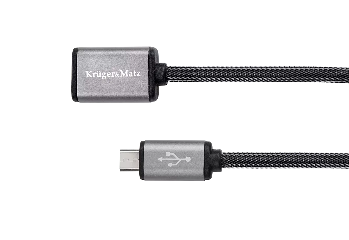 Prelungitor USB la micro USB 0.2m Profesional Kruger&Matz