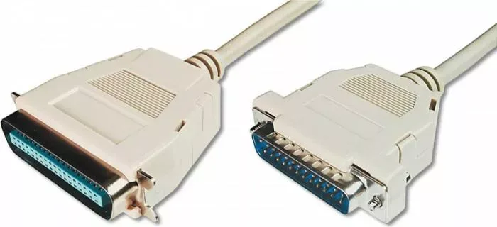 Cablu imprimanta PARALEL la CENTRONIX 1.5m crem