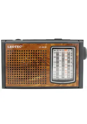 Radio portabil 7 benzi Retro elegant aspect lemn LEOTEC LT-33LW (691)