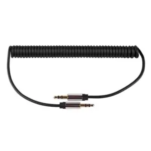 Cablu spiralat Jack 3.5 mm STEREO tata-tata 1m M-LIFE