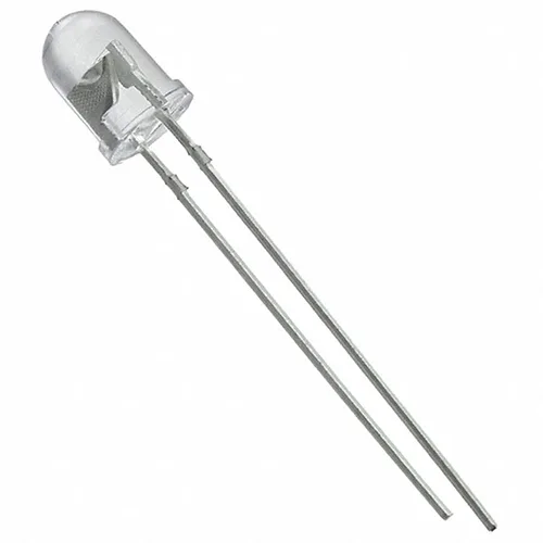 LED 5mm alb rece 2.8-4V 60 parte frontala convex OPTOSUPPLY OSPW5161A-OP