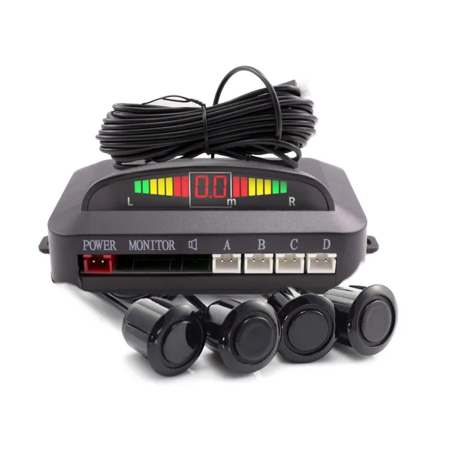 Set senzori de parcare cu afisaj LED si semnal acustic CARGUARD SP002