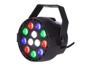 Proiector jocuri de lumini mini LED 9x 1W RGB +3x 1W alb Velleman