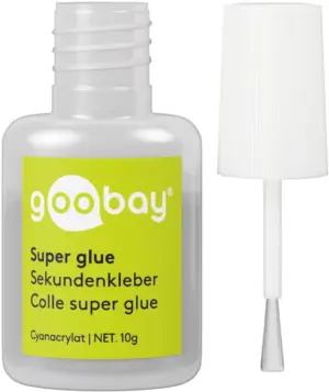 Super glue flacon cu pensula 10gr Goobay