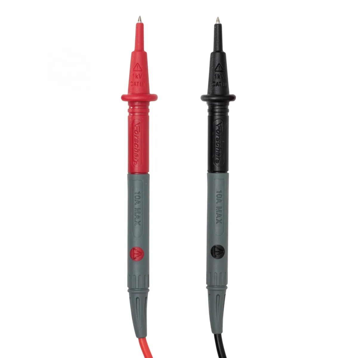 Set cabluri multimetru de masurare silicon 10A 1000V CAT III 120cm cu varf de masurare 2mm HOME