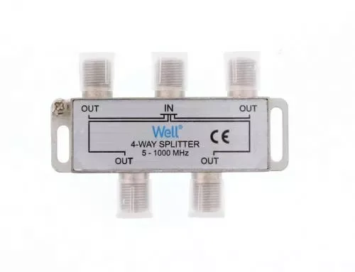 Spliter CATV 4 cai 1000Mhz Well