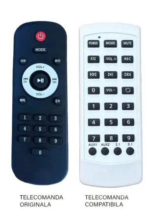 Telecomanda inlocuitoare pentru boxa portabila JRH 2035 compatibil cu originalul (653)