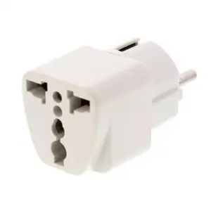 Adaptor universal la schuko 230V 16A alb