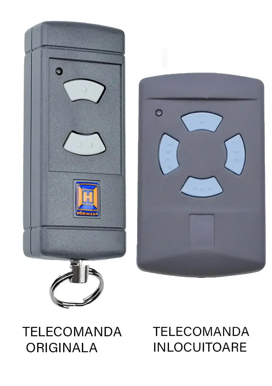 Telecomanda inlocuitoare poarta garaj de 2 si 4 canale cod fix 868.35MHz Hormann HSE2-868 compatibila cu originalul (821)