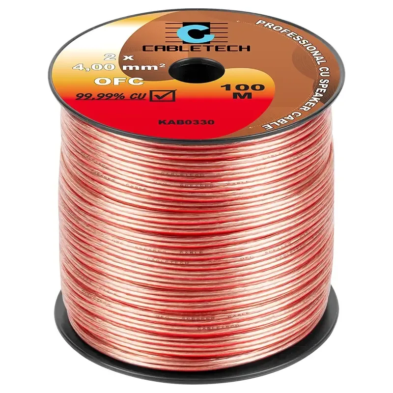 Cablu difuzor 2x4mm OFC cupru 5m Cabletech KAB0330-5