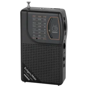 Radio portabil analog AM /FM /SW 3W 125x70.5x35.4mm Kruger&atz KM0829