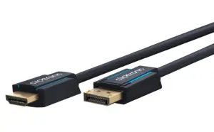 Cablu Displayport tata - HDMI tata 7.5m Clicktronic OFC 10.2Gbit/s 1920x1200p