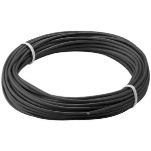 Cablu cupru multifilar izolat 10m negru 1x0.14mm Goobay