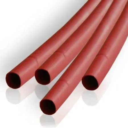 Tub termocontractabil 2.5 mm/ 1.25 mm rosu 0.5m Kemot