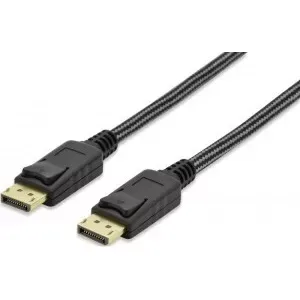 Cablu DisplayPort 1.2v DisplayPort mufa din ambele parti 3m EDNET 84501