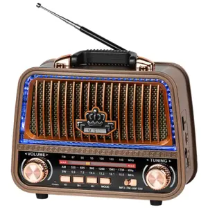 Radio portabil analog AM /FM /SW 5W 185x77.5x150mm Kruger&atz KM0833