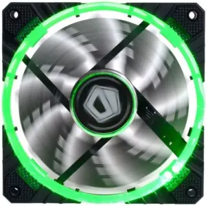 Ventilator ID-Cooling CF-12025-G 120mm 600-1600RPM Concentric Circular LED verde