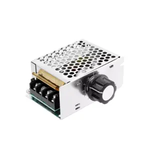 Dimmer de tensiune 220V 4000W 10A cu carcasa 85x55x38mm