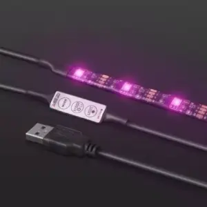 Banda LED iluminare fundal TV 24-60" RGB Phenom