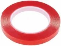 Banda dublu-adeziva acrilica transparenta de fixare latime 12mm lungime 5m grosime 0.5mm exterior-interior 100C AFTC 5305