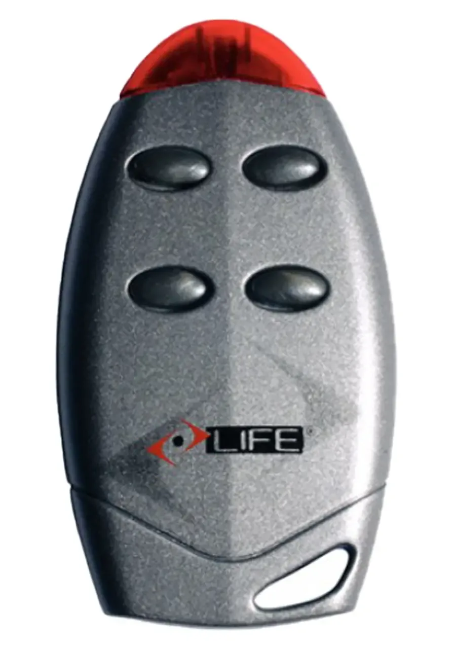 Telecomanda inlocuitoare poarta garaj Life VIPR/ VIP4R cu 4 canale/ frecventa 433.92MHz/ Rolling Code (829)