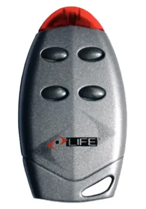 Telecomanda inlocuitoare poarta garaj Life VIPR/ VIP4R cu 4 canale/ frecventa 433.92MHz/ Rolling Code (829)