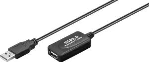 Cablu prelungitor USB 10m extensibil 20m Goobay
