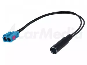 Cablu adaptor antena mama DIN - Fakra mama x2 Audi Seat Skoda VW 4CarMedia