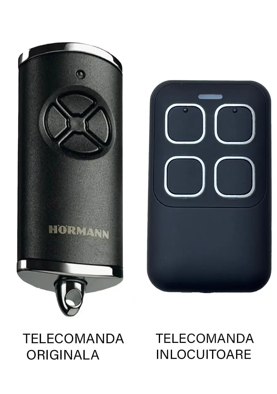 Telecomanda inlocuitoare poarta garaj de 2 si 4 canale cod Bisecure 868.35MHz Hormann HS4BS compatibila cu originalul (823)